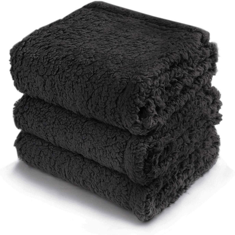 Warm Cotton Velvet Dog Blanket