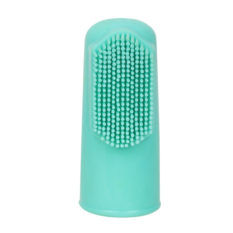 360-Degree Pet Toothbrush Rubber Finger Cap