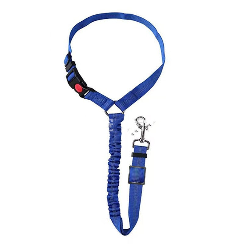 Pet Car Harness Elastic Reflective Leash