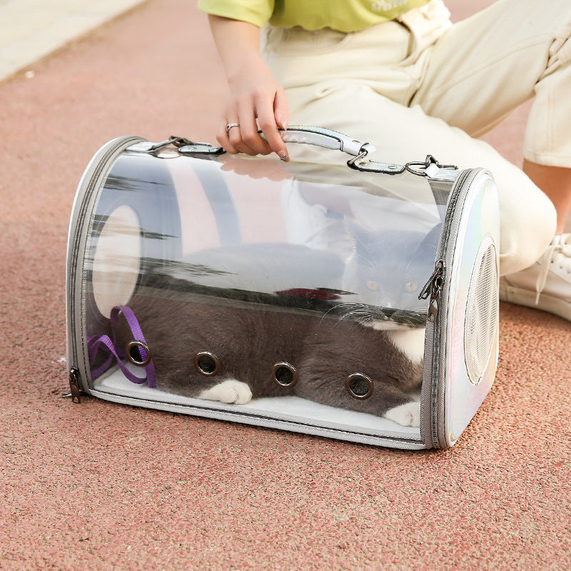 Transparent PU Pet Bag