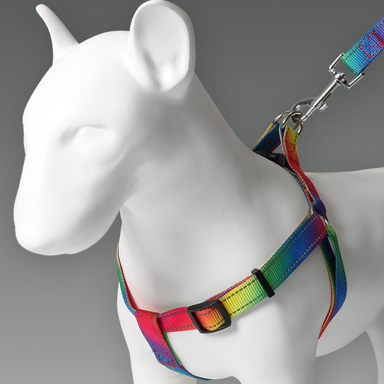 Creative Color Dog Leash Vest