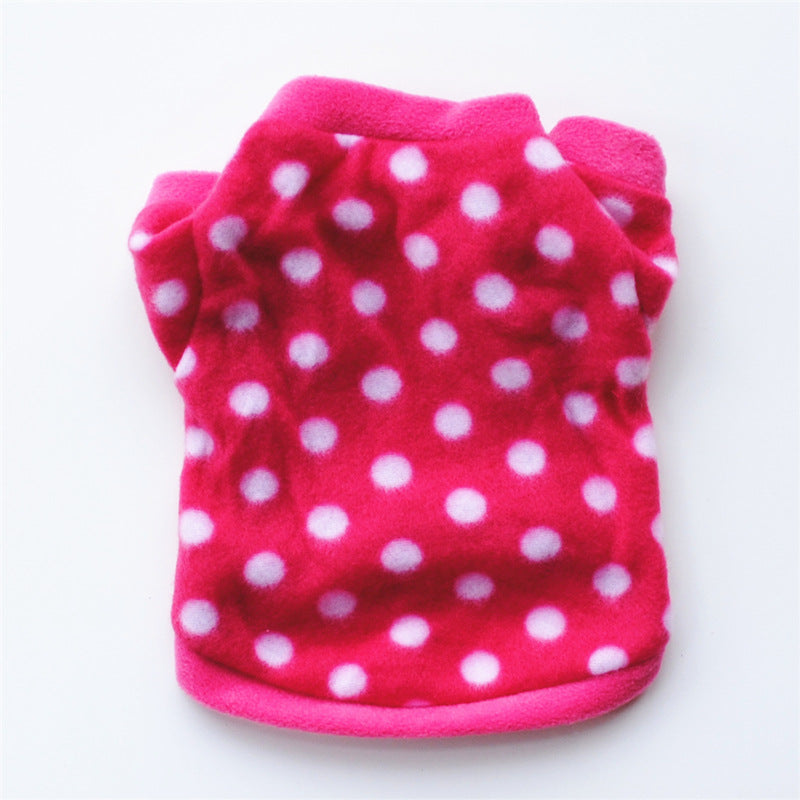 Pet Puppy Fall/Winter Polar Fleece Warm Sweater
