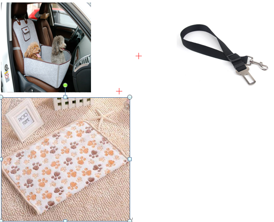 Retro Dual-Purpose Pet Front Seat Cushion