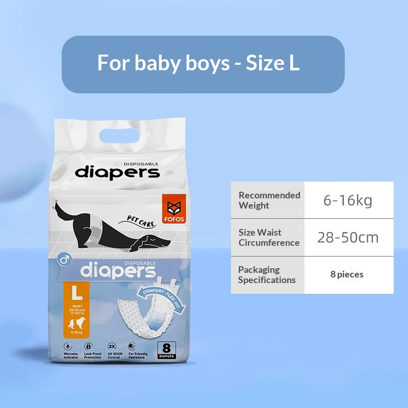Thickened Absorbent Dog Diaper Pants