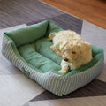 Bone Pattern Teddy Kennel Small And Medium-Sized For All Seasons