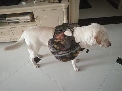 Pet Dog Backpack For Large Dogs With Adjustable Chest Circumference