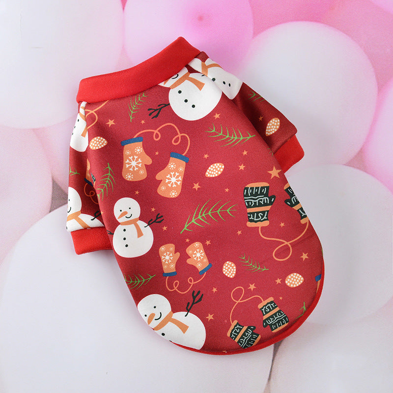 Christmas Dog Cartoon Vest