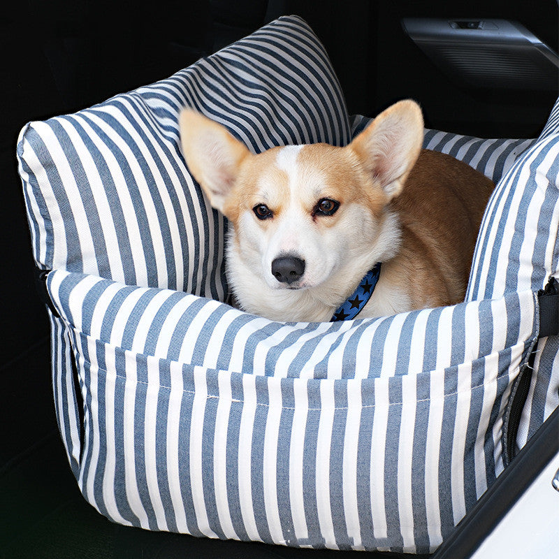Dog Car Nest Co-Pilot Removable And Washable Pet Car Artifact