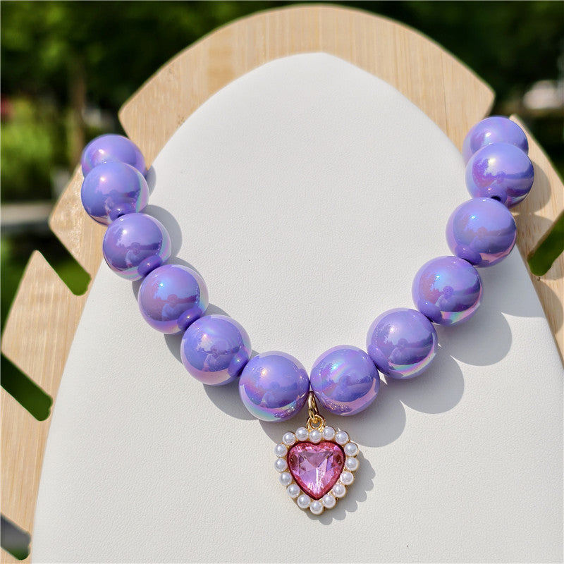 Niche Sophisticated And Adorable Pearl Necklace Sweater Chain
