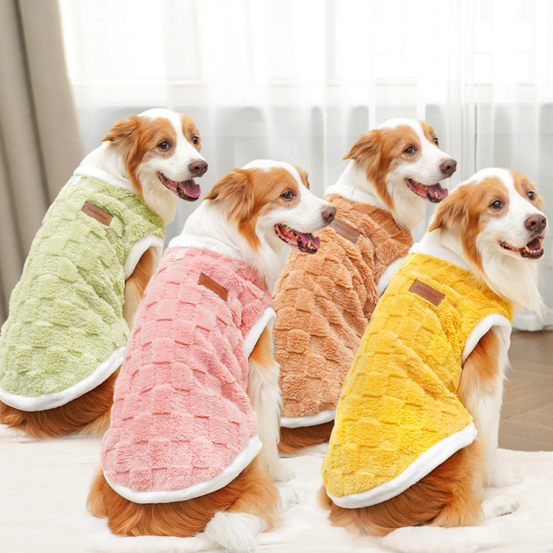 Autumn Winter Cotton Dog Clothes