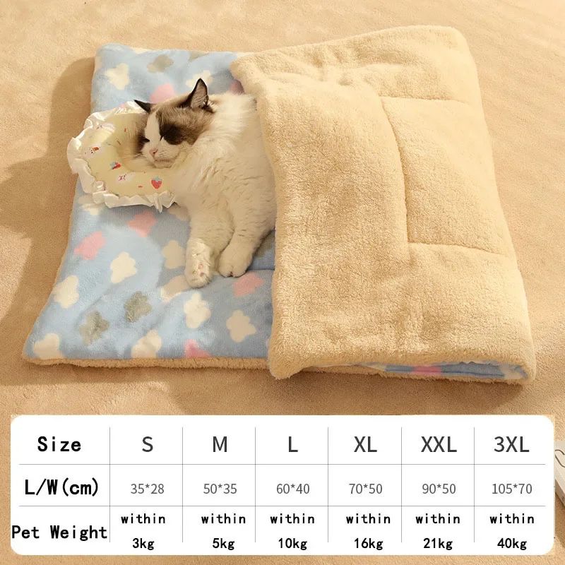 Soft Warm Autumn Winter Dog Blanket
