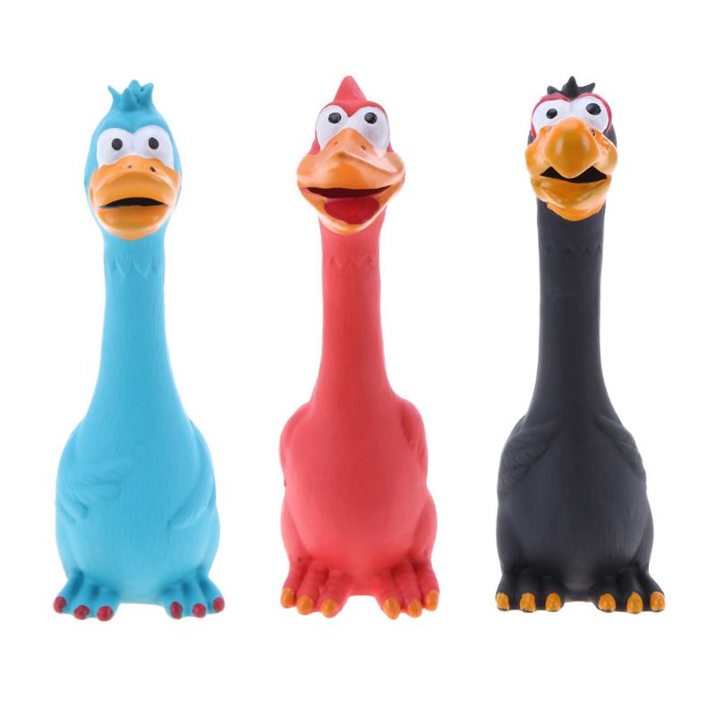 Bite-Resistant Screaming Chicken Dog Toy
