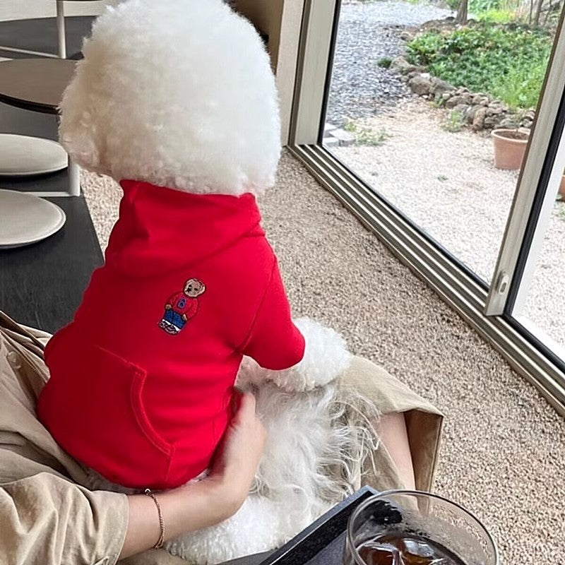 Cartoon Bear Dog Sweater