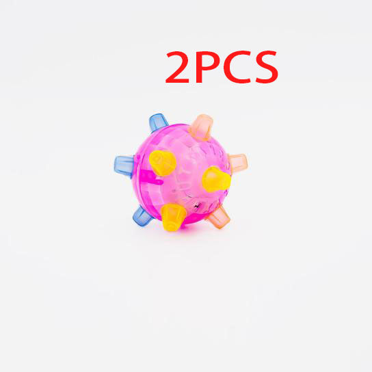 Glowing Dancing Ball Dog Toy