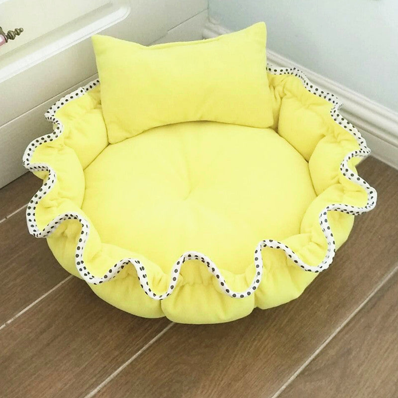 Soft Bud Shaped Small Pet Bed