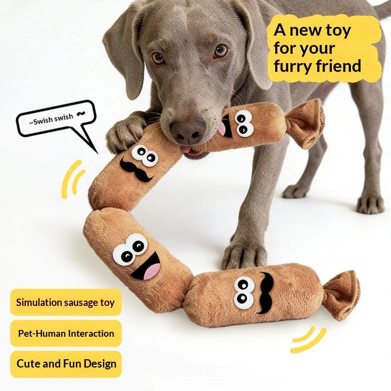 Pet Squeeze-Sound Plush Toy