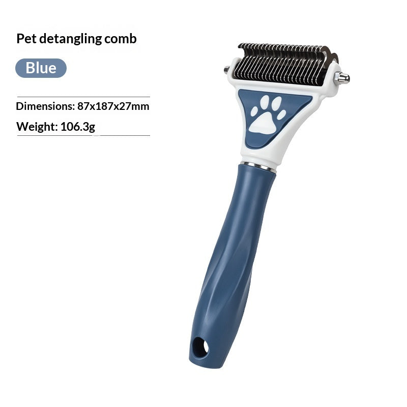 Detangling Comb For Matted Pet Fur