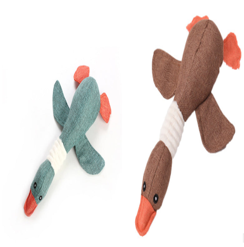 Plush Sound and Puzzle Dog Toys