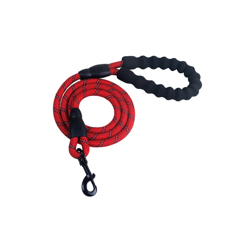 Simple Dog Leash And Chest Strap Set