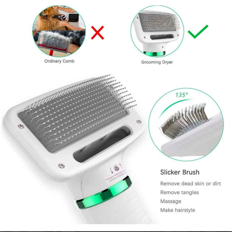 Electric Pet Hair Dryer And Comb