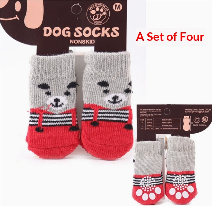 Dog Socks in Four Packs