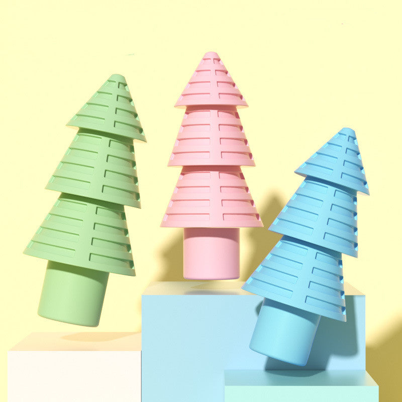 New Pet Toy Christmas Tree Type Tpr Chew Toy