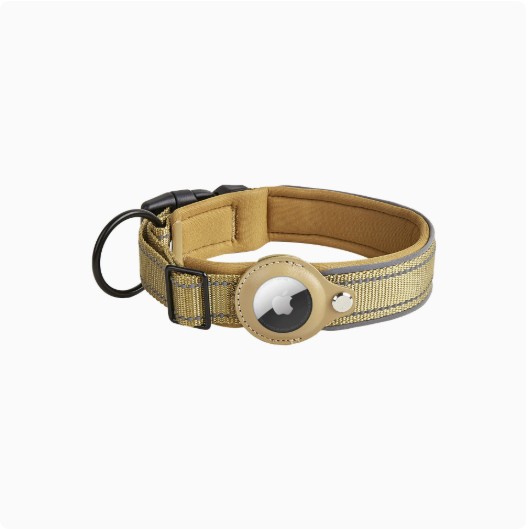 Pet Adjustable Reflective Collar, Non-Neck-Binding Nylon Collar, Medium
