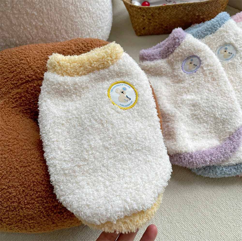 Autumn Winter Warm Pet Pajamas