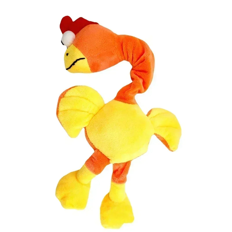 Interactive Squeaky Chicken Dog Chew Toy
