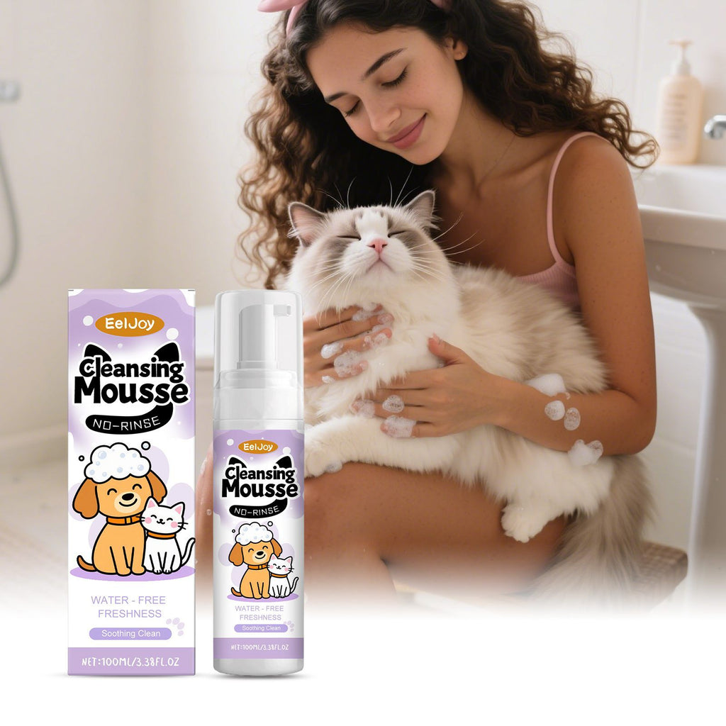 Eeljoy No-Rinse Pet Face Cleansing Mousse, 100 Ml