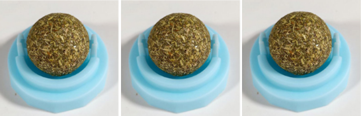 3-Piece Self-Adhesive Catnip Lick Ball