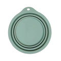 Outdoor Dog Folding Bowl Silicone Pet Bowl Drinking And Eating Dual-Purpose Bowl Portable Dog Basin