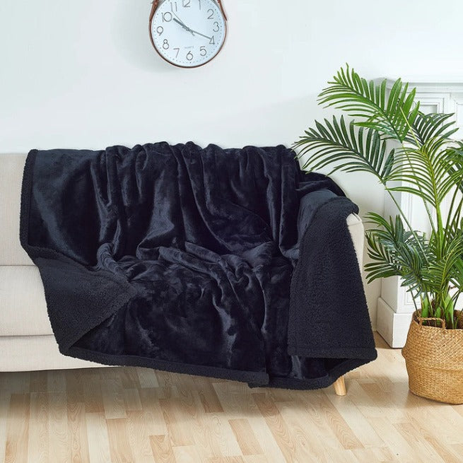Waterproof Short Plush Dog Sofa Cushion