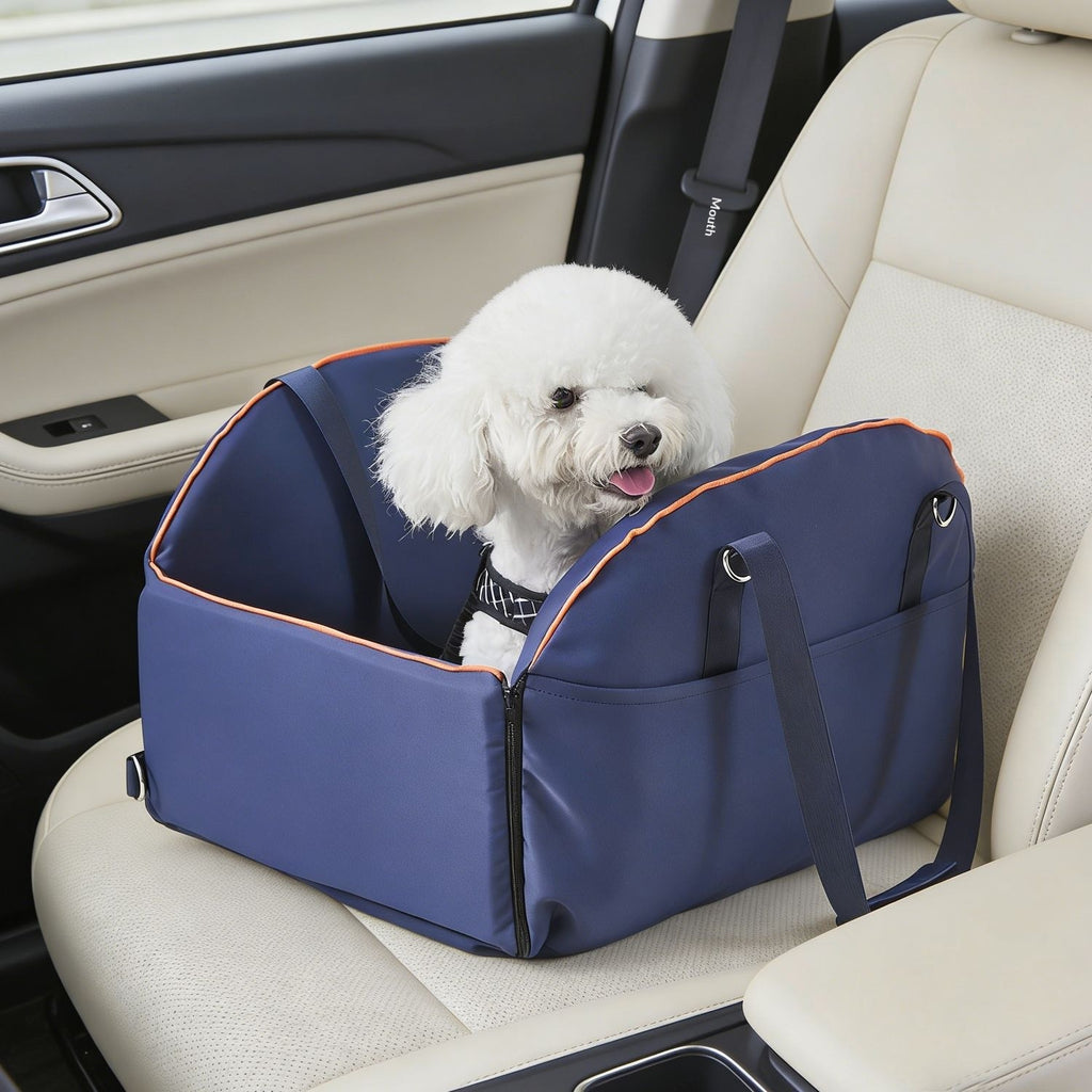 Car Console Pet Carrier and Dog Travel Bag