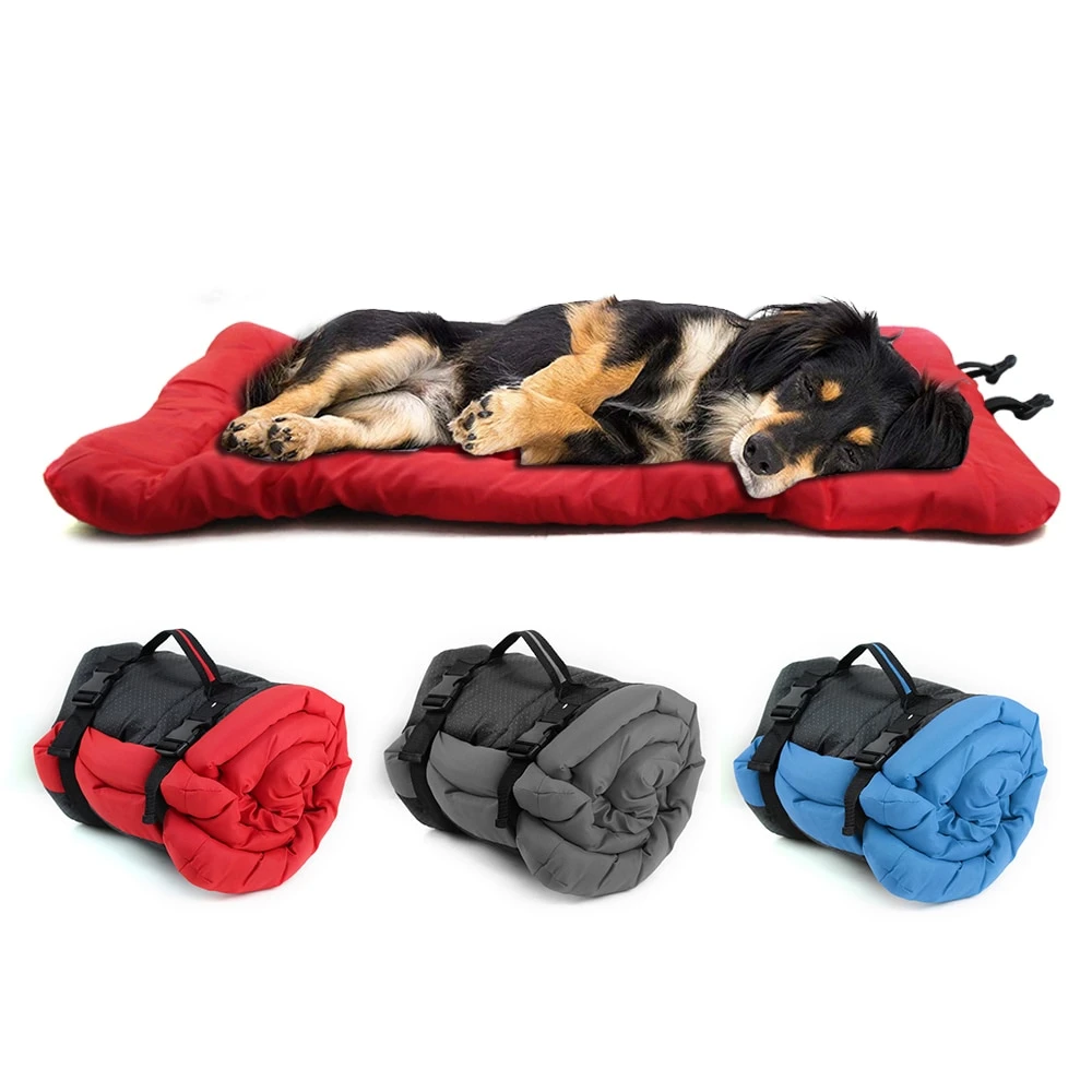Foldable Roll-Up Dog Cushion