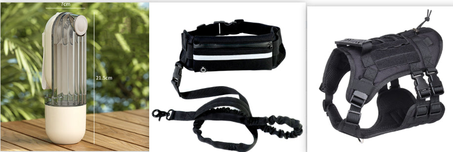 Tactical Dog Chest And Back Harness
