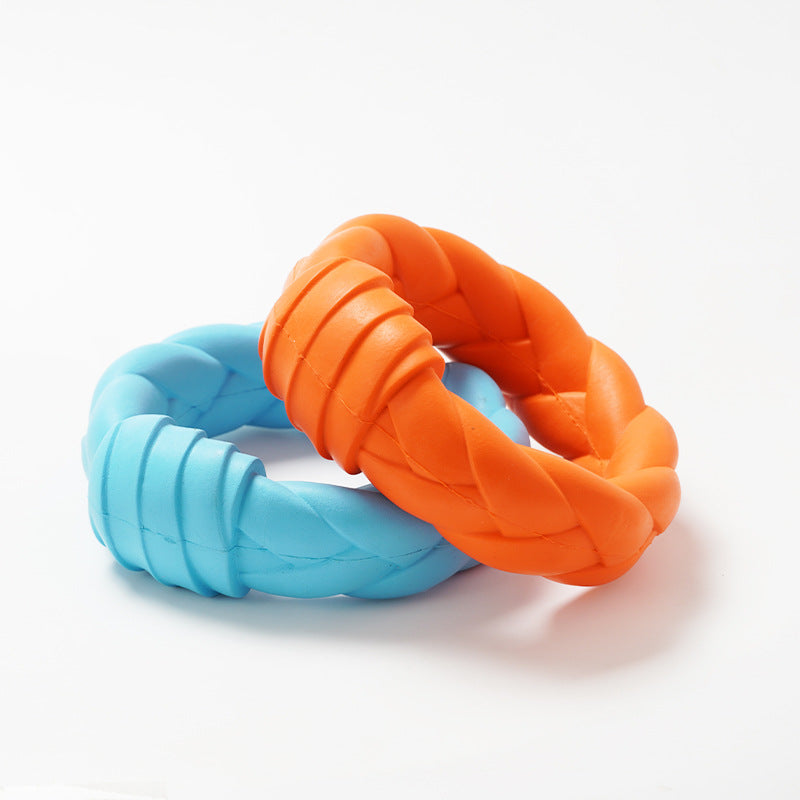 Teeth Leaking Dog Toy Can'T Bite Interactive Training Inflated Ego Rubber Medium Dog Toy