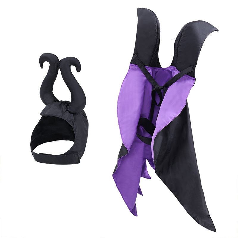Halloween Dog Cloak and Hat