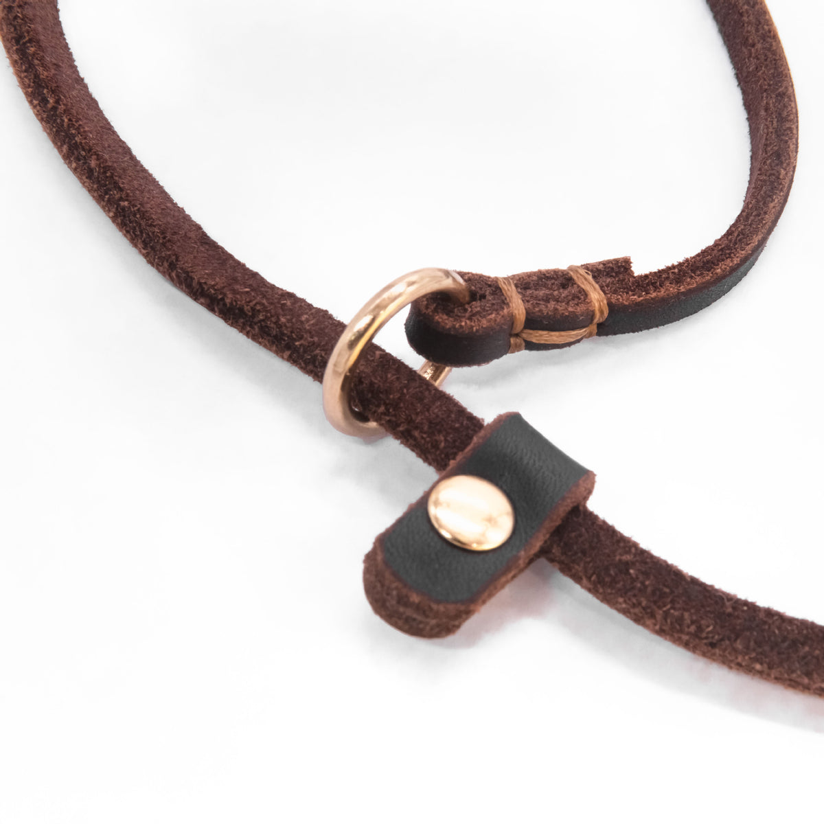 Genuine Leather Braided Cowhide Dog Leash
