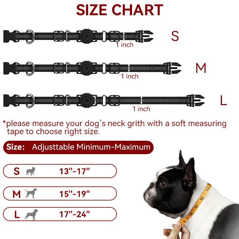 Positioning Anti-Lost Pet Dog Collar