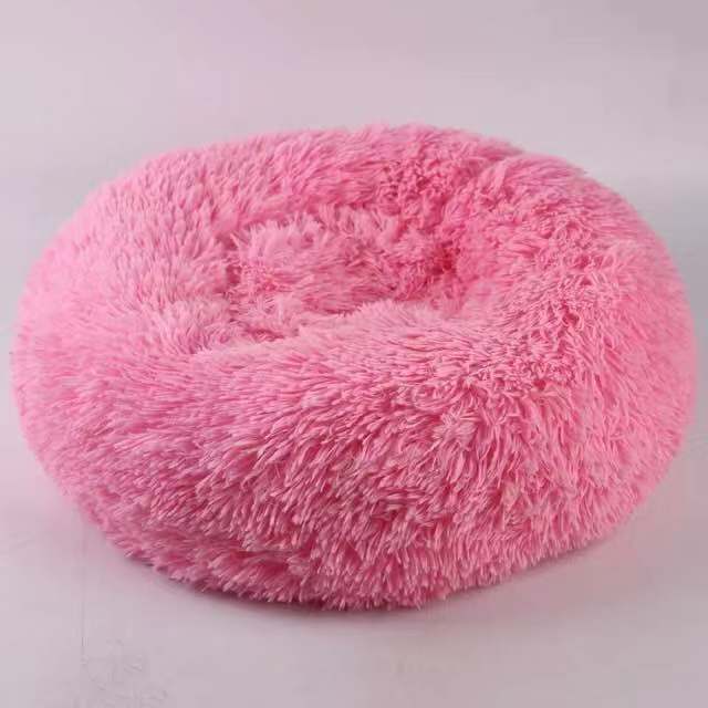Washable Round Plush Pet Kennel
