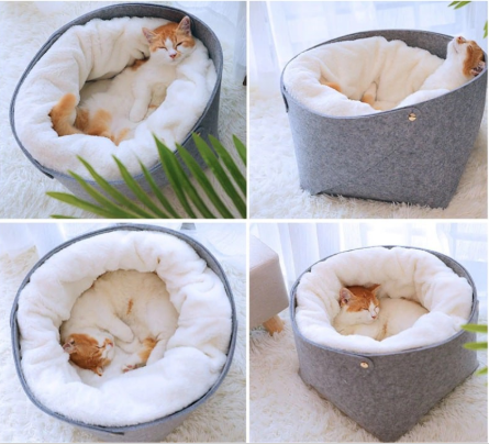 Detachable Pet Bed with Size Options
