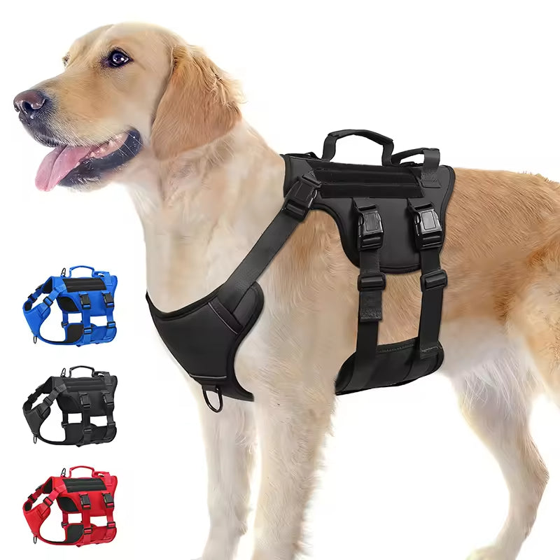 Durable Nylon Tactical Dog Harness