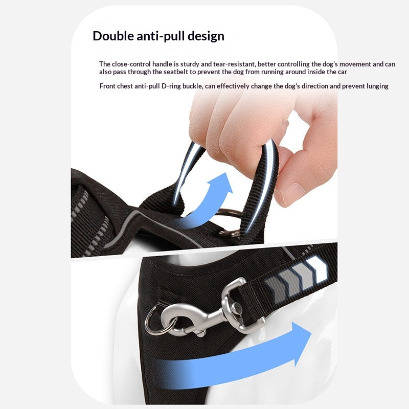 Explosion-Proof Padded Dog Harness