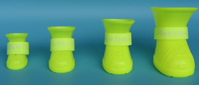 Soft-Bottom Non-Slip Waterproof Pet Rain Boots