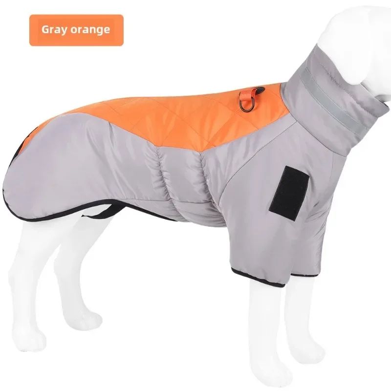 Reflective Waterproof Large Dog Winter Jacket