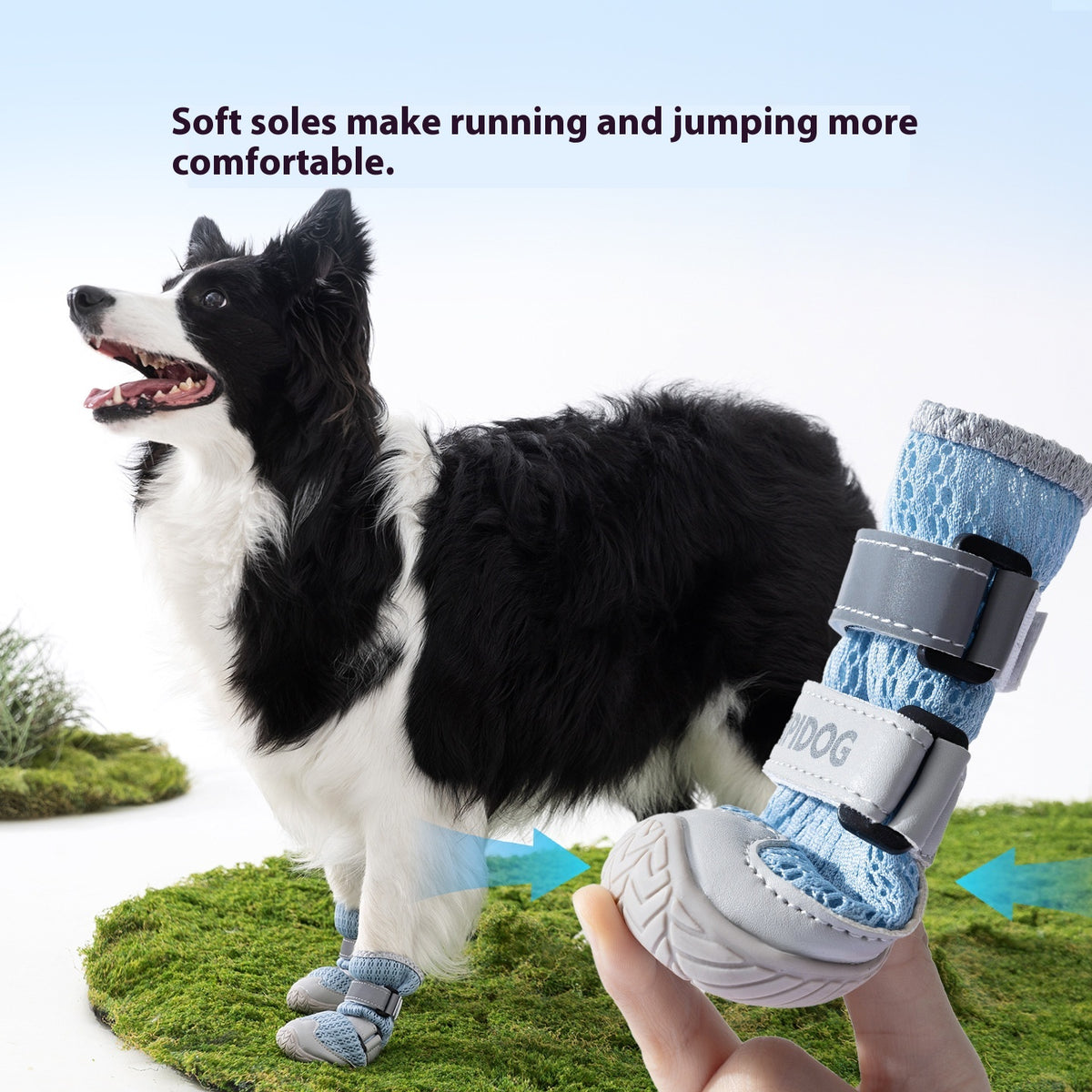Breathable Summer Anti-Scald Dog Shoes