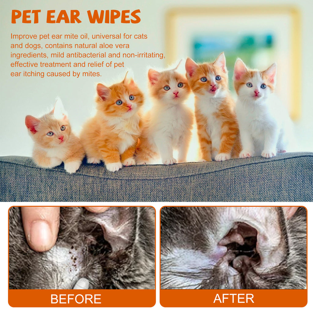 Gentle Pet Cleaning Wipes