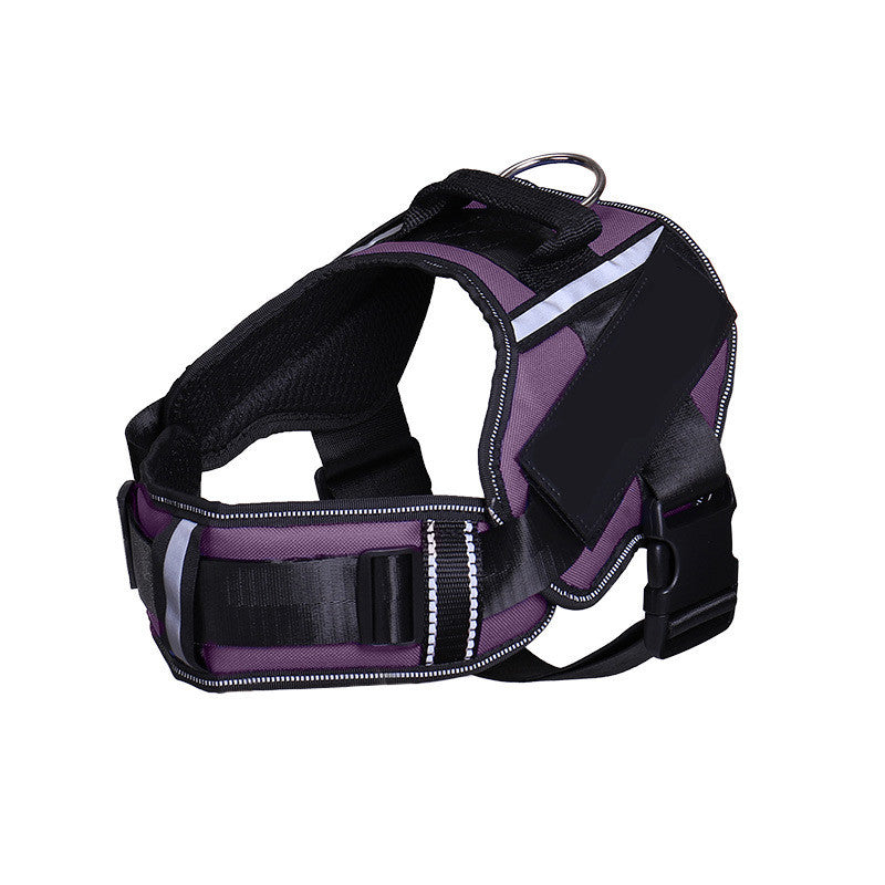 Reflective Custom Dog Chest Harness Leash