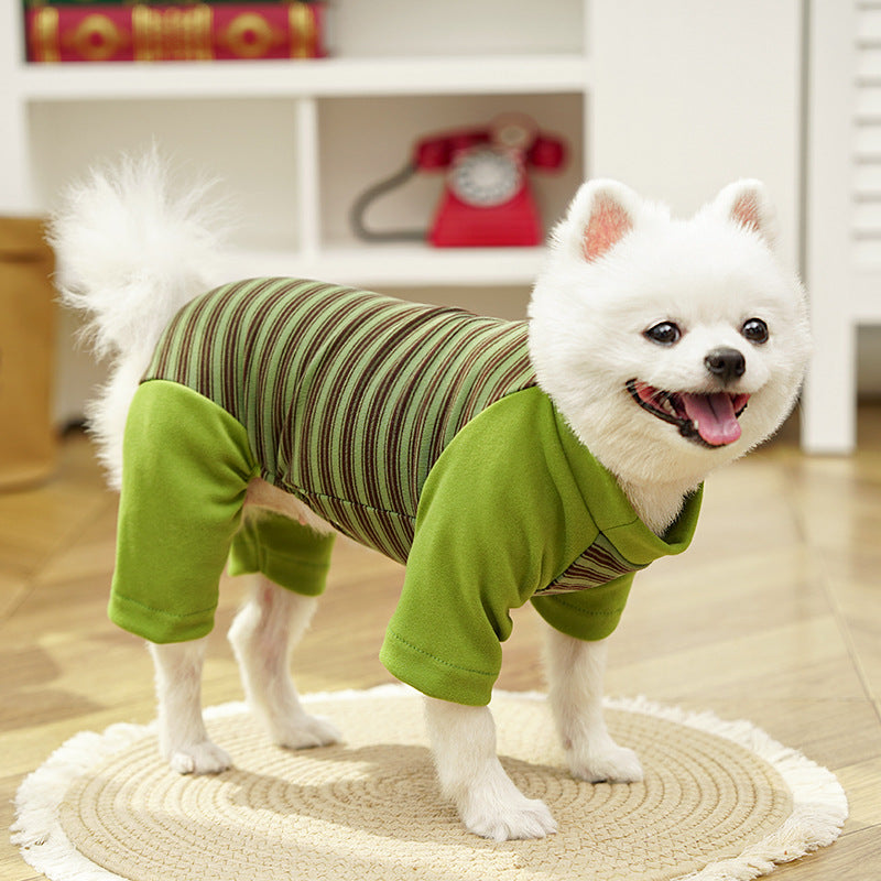 Striped Large Dog Undershirt